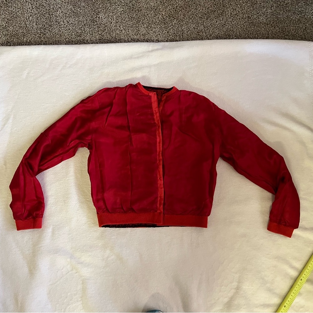 Vintage 1940/50’s Ralli Scott red/blk 100% lambswool beaded fully lined sweater. - Picture 11 of 11